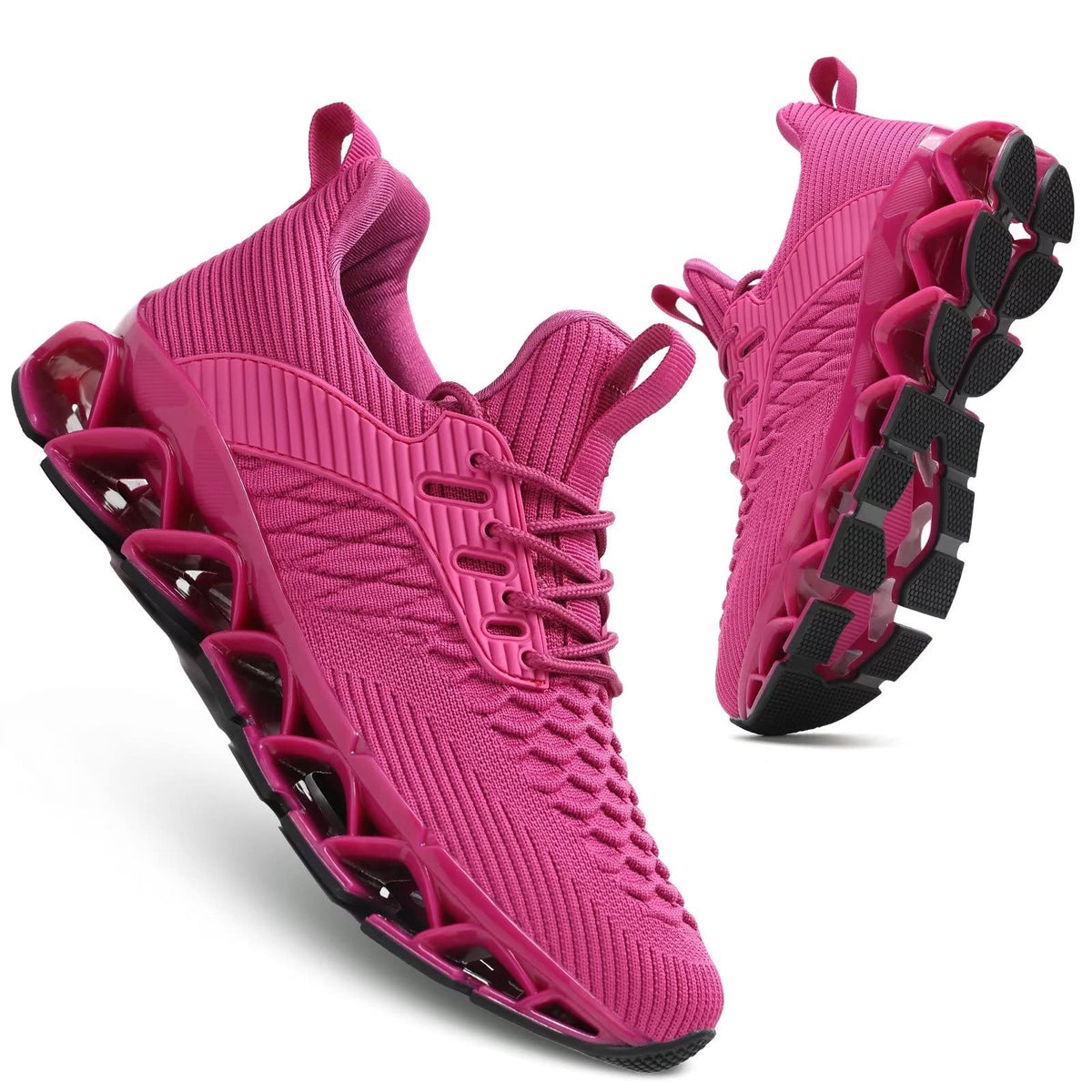 Wrezatro Women's Slip on Walking Running Shoes Blade Tennis Casual Fashion Sneakers Comfort Non Slip Work Sport Athletic Trainer