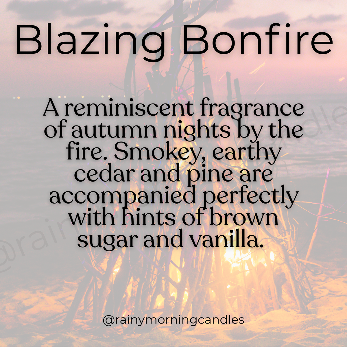 Blazing Bonfire | Wax Melts
