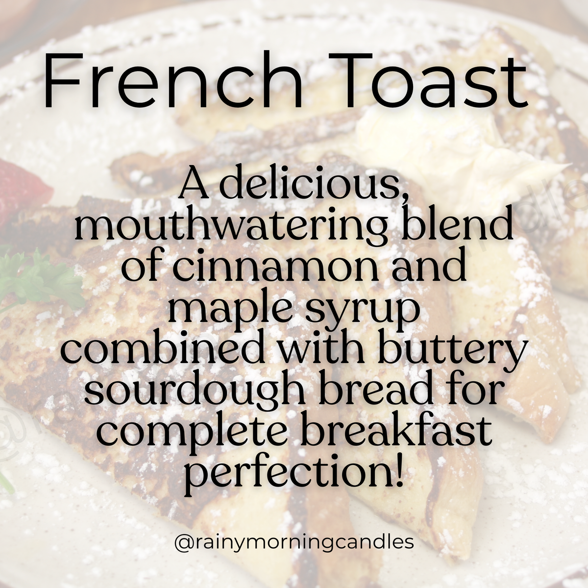 French Toast | Wax Melts