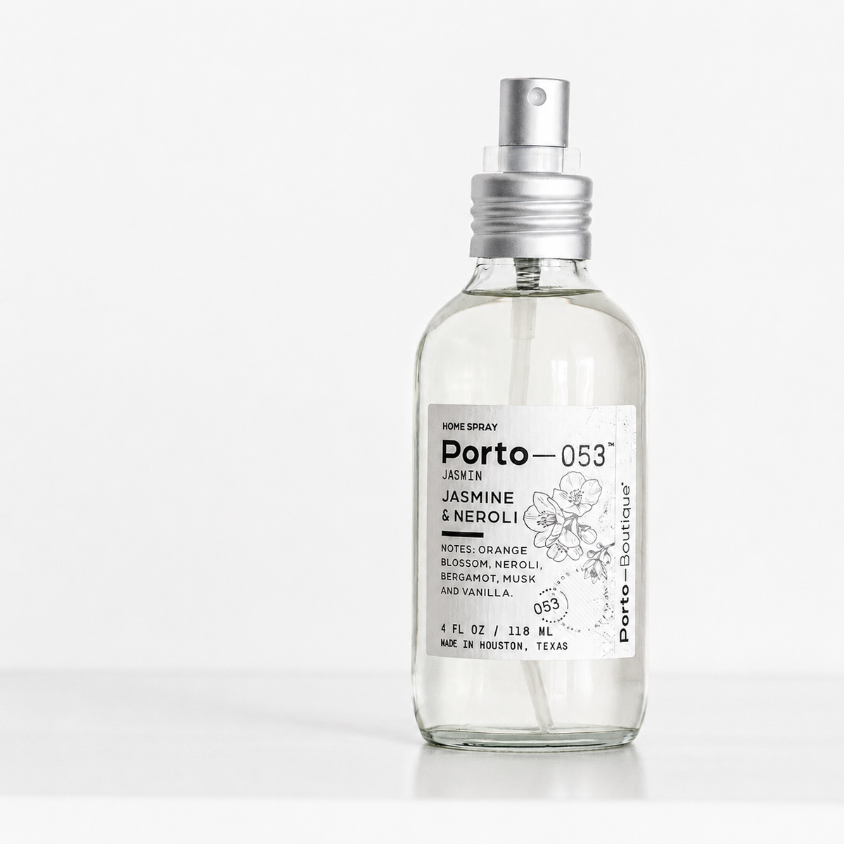 Porto 053 Room Spray Premium Home Fragrance Linen And Fabric Freshener 4 Oz