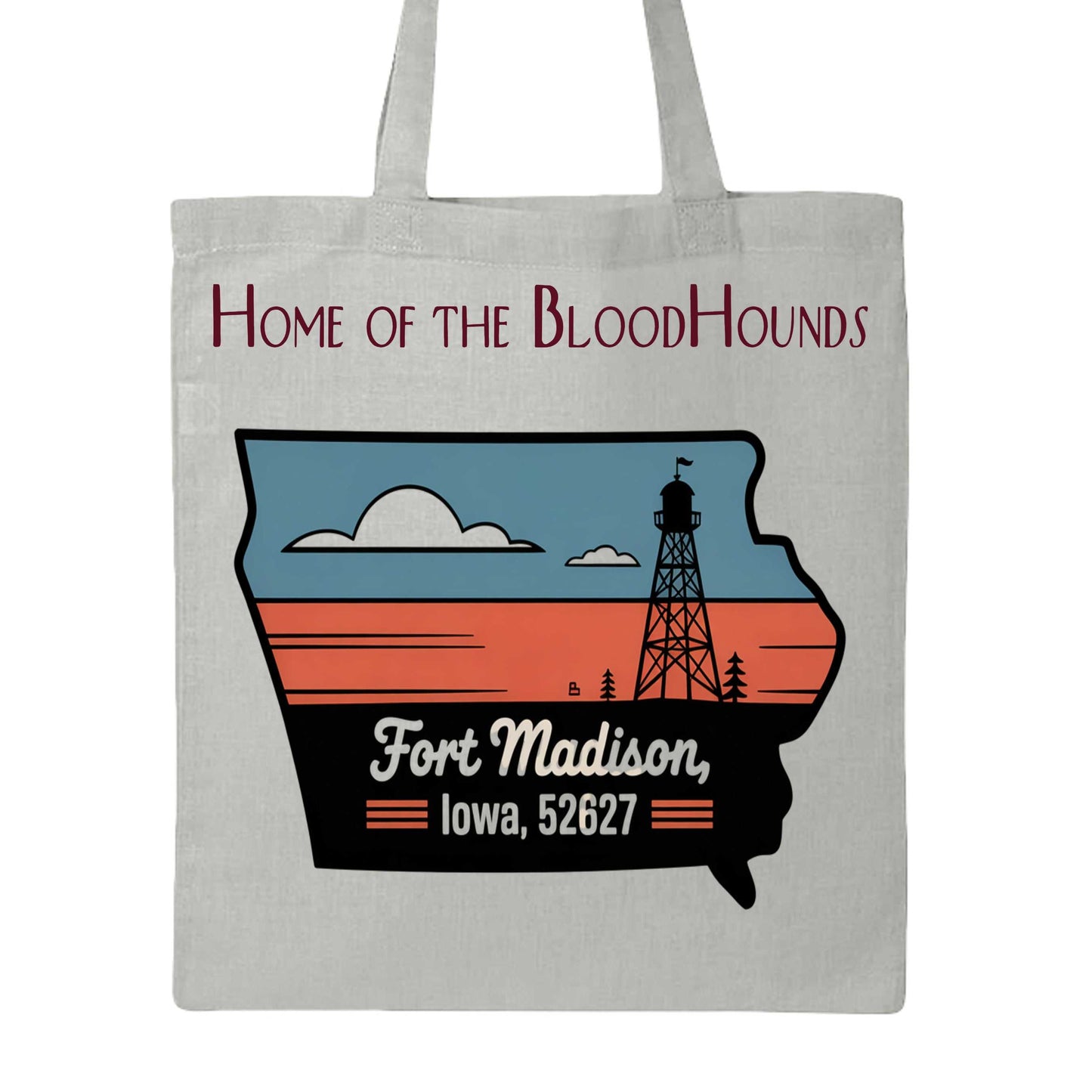 Iowa Q-Tees Economical Cotton Tote: Your Perfect Everyday Companion