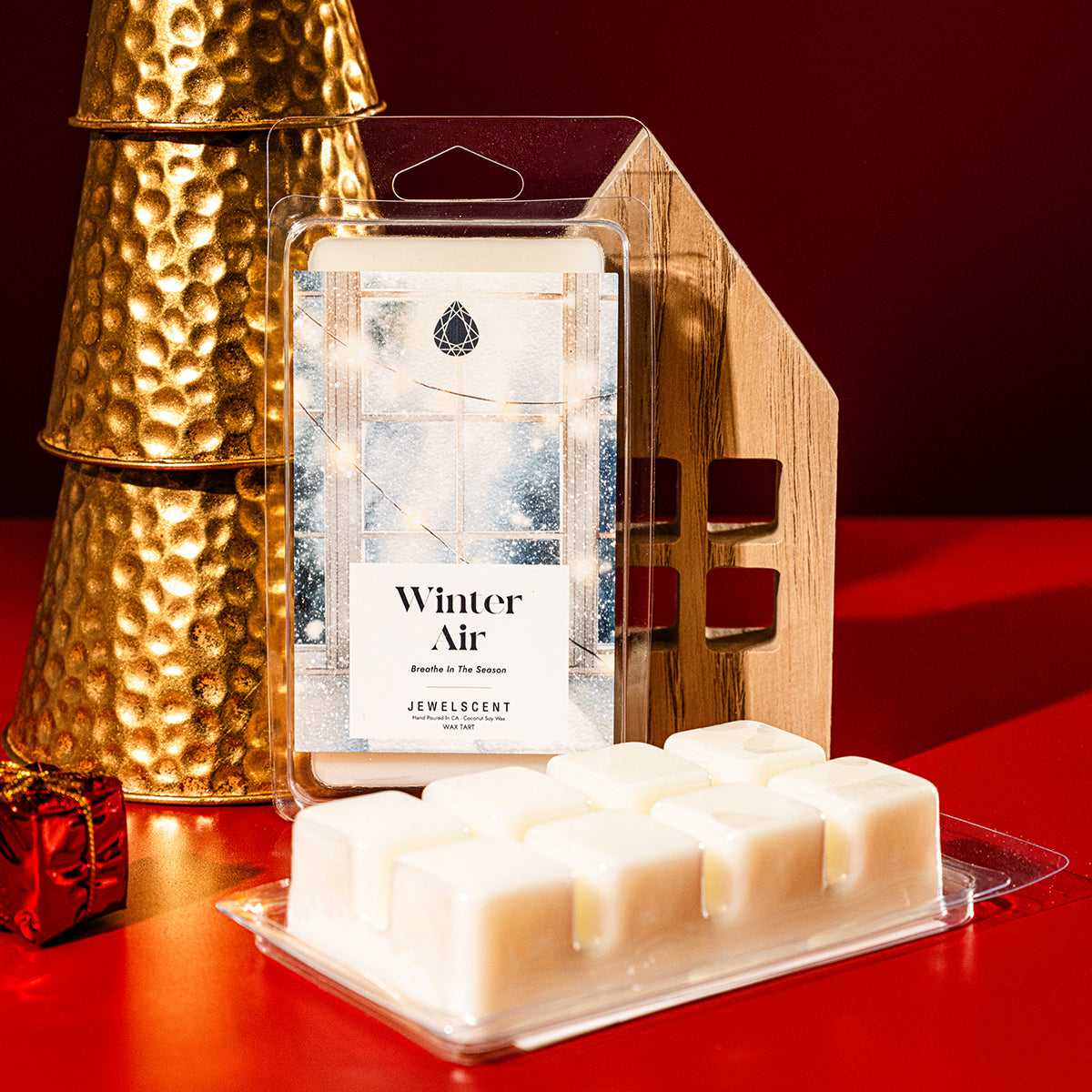 Winter Air Jewelry Wax Tart - Long-Lasting Fragrance for Cozy Homes and Relaxed Ambience