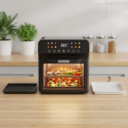 12QT 12 In 1 Smart Air Fryer Oven With One Touch Presets