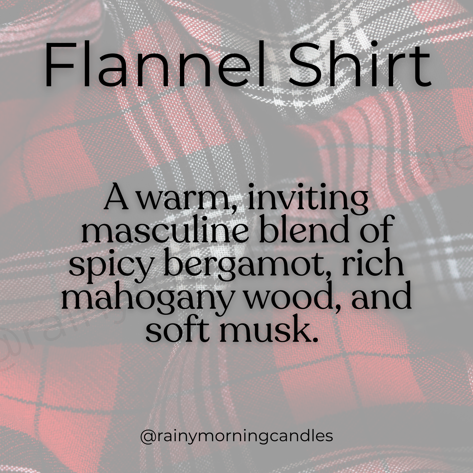 Flannel Shirt | Wax Melts