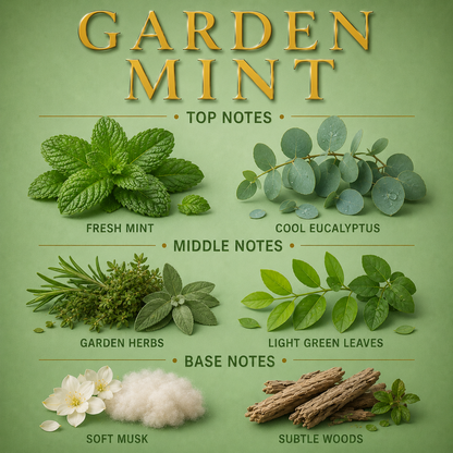 Garden Mint Room And Linen Spray 4 Oz Non Toxic Fresh Eucalyptus Scent