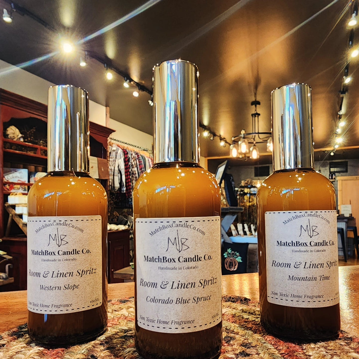 Room & Linen Spritz - Refreshing Room and Linen Spray by MatchBox Candle Co.