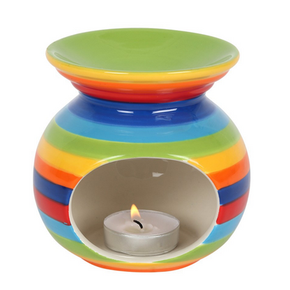Rainbow Wax Melt And Essential Oil Burner Warmer Home Decor