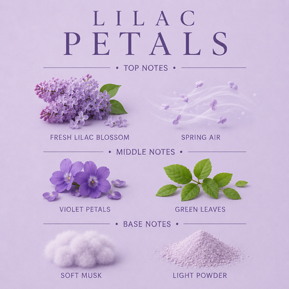 Lilac Petals Room And Linen Spray Non Toxic Floral Fragrance 4 Oz