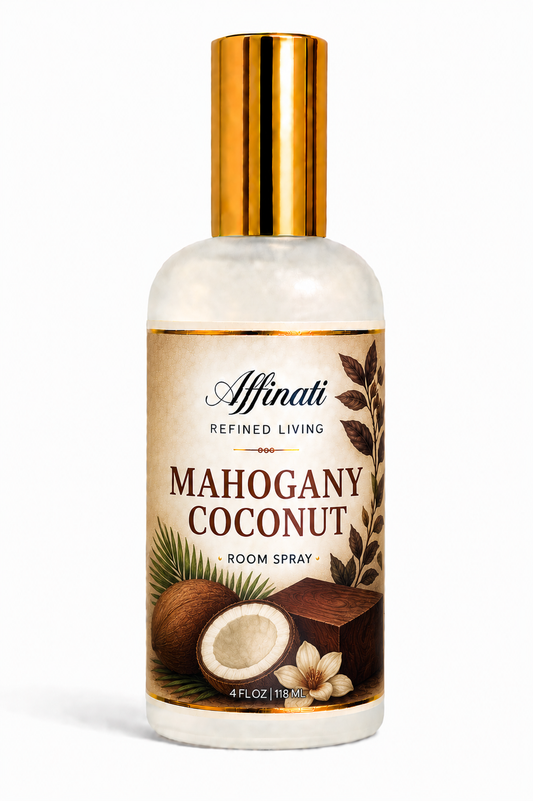 Mahogany Coconut Room And Linen Spray 4 Oz Non Toxic Home Fragrance