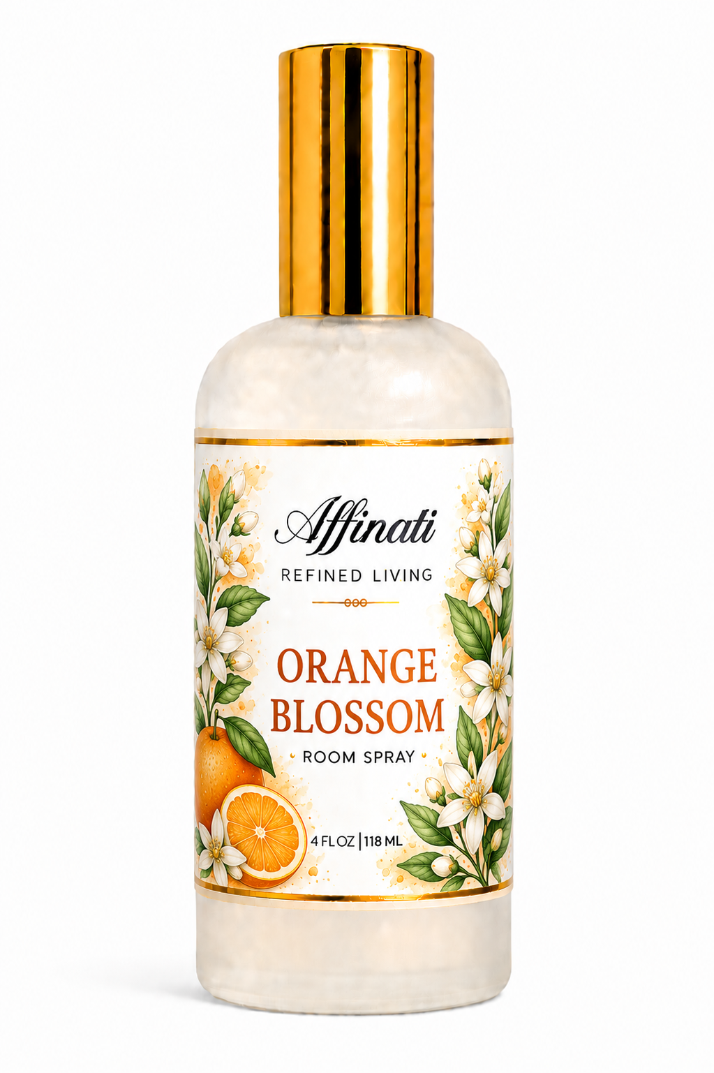 Orange Blossom Room And Linen Spray 4 Oz Non Toxic Home Fragrance