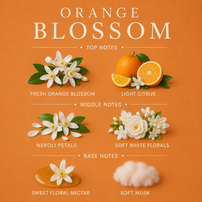 Orange Blossom Room And Linen Spray 4 Oz Non Toxic Home Fragrance