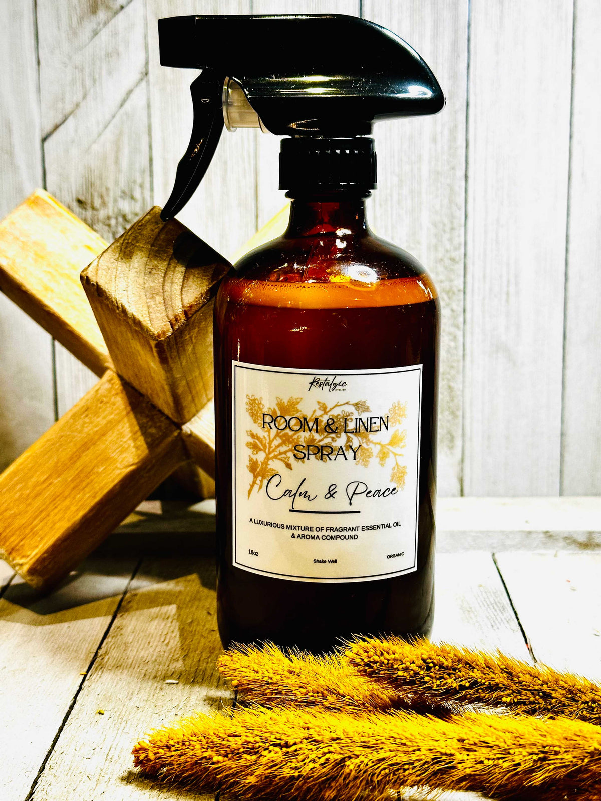 Natural Essential Oil Room And Linen Spray For Home And Bedding