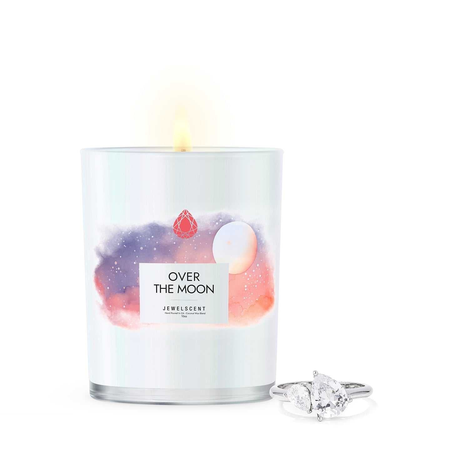 Over The Moon Iridescent Jewelry Candle 10oz - Signature Collection by JewelScent
