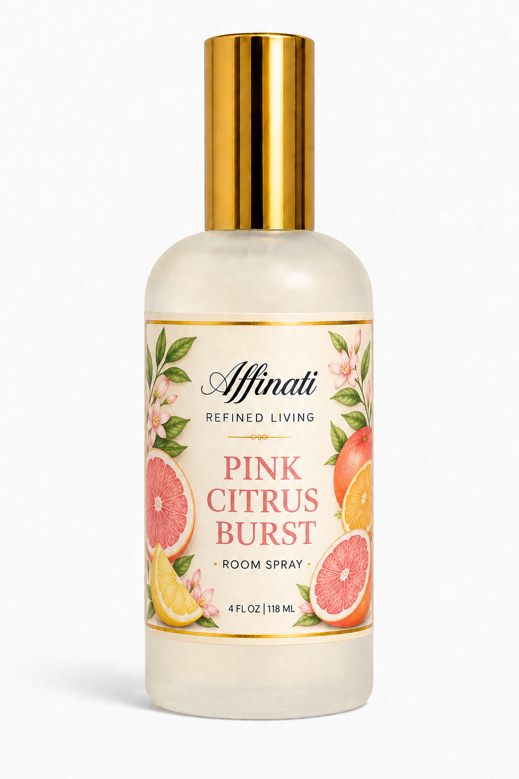 Pink Citrus Burst Room And Linen Spray 4 Oz Non Toxic Formula