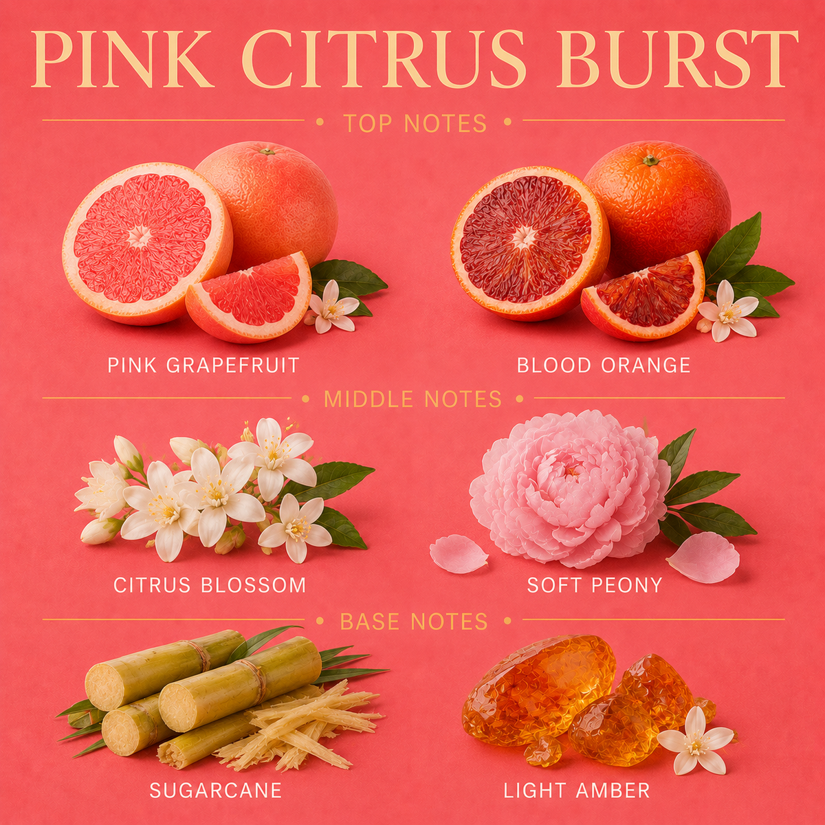 Pink Citrus Burst Room And Linen Spray 4 Oz Non Toxic Formula