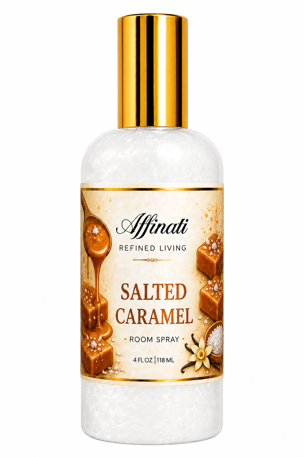 Salted Caramel Room And Linen Spray 4 Oz Non Toxic Home Fragrance