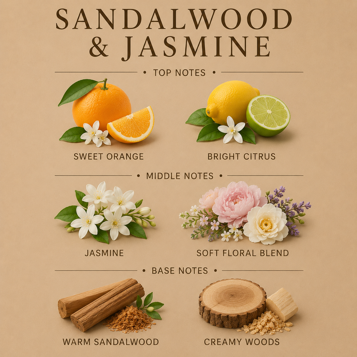 Sandalwood And Jasmine Room And Linen Spray Non Toxic 4 Oz񎟙