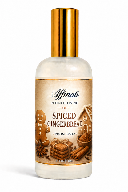 Spiced Gingerbread Room And Linen Spray Non Toxic Fragrance 4 Oz