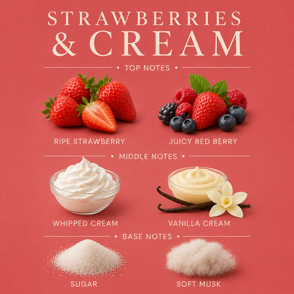 Strawberries And Cream Room And Linen Spray 4 Oz Non Toxic