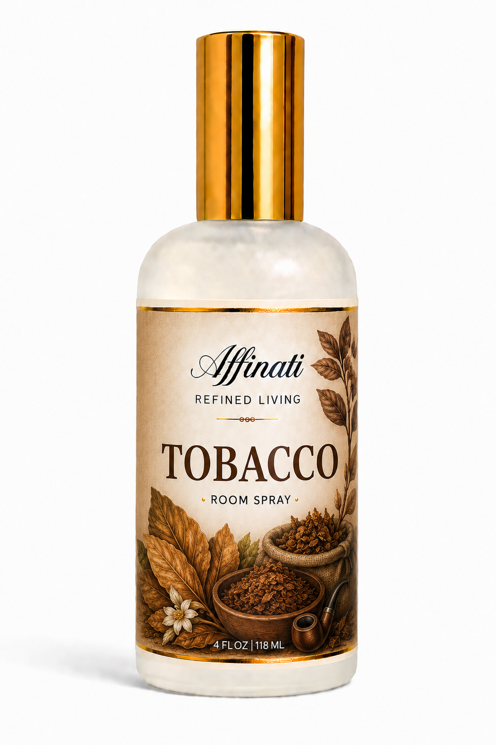 Tobacco Room And Linen Spray 4 Oz Non Toxic Home Fragrance