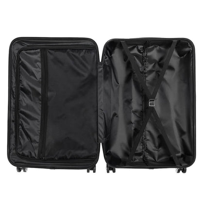 3 Piece Hard Shell Luggage Set With TSA Lock 20 24 28 Inch Spinner Wheels