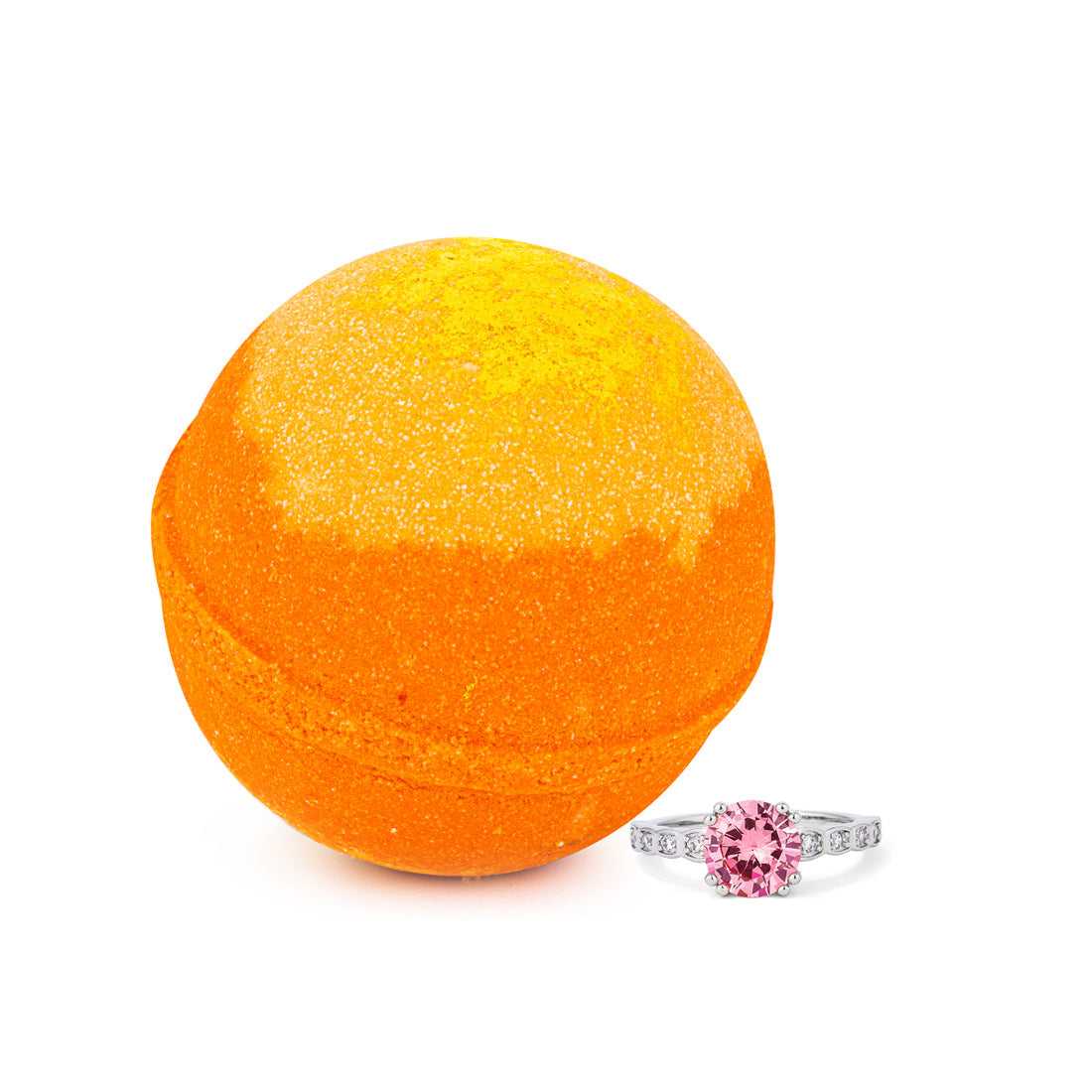 California Poppy 10oz Jewelry Bath Bomb by JewelScent