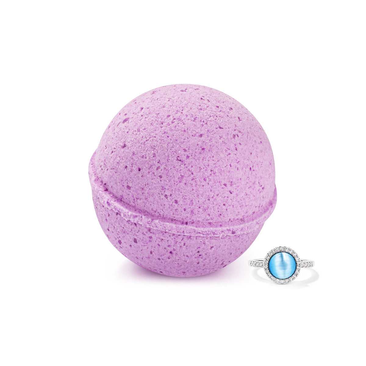 Early Morning Lilac 10oz Jewelry Bath Bomb by JewelScent