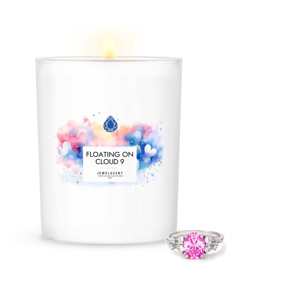 Floating On Cloud 9 Candle - 18oz Home Jewelry Candle by JewelScent