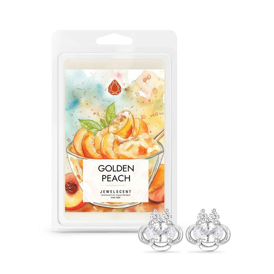 Golden Peach Jewelry Wax Tart by JewelScent