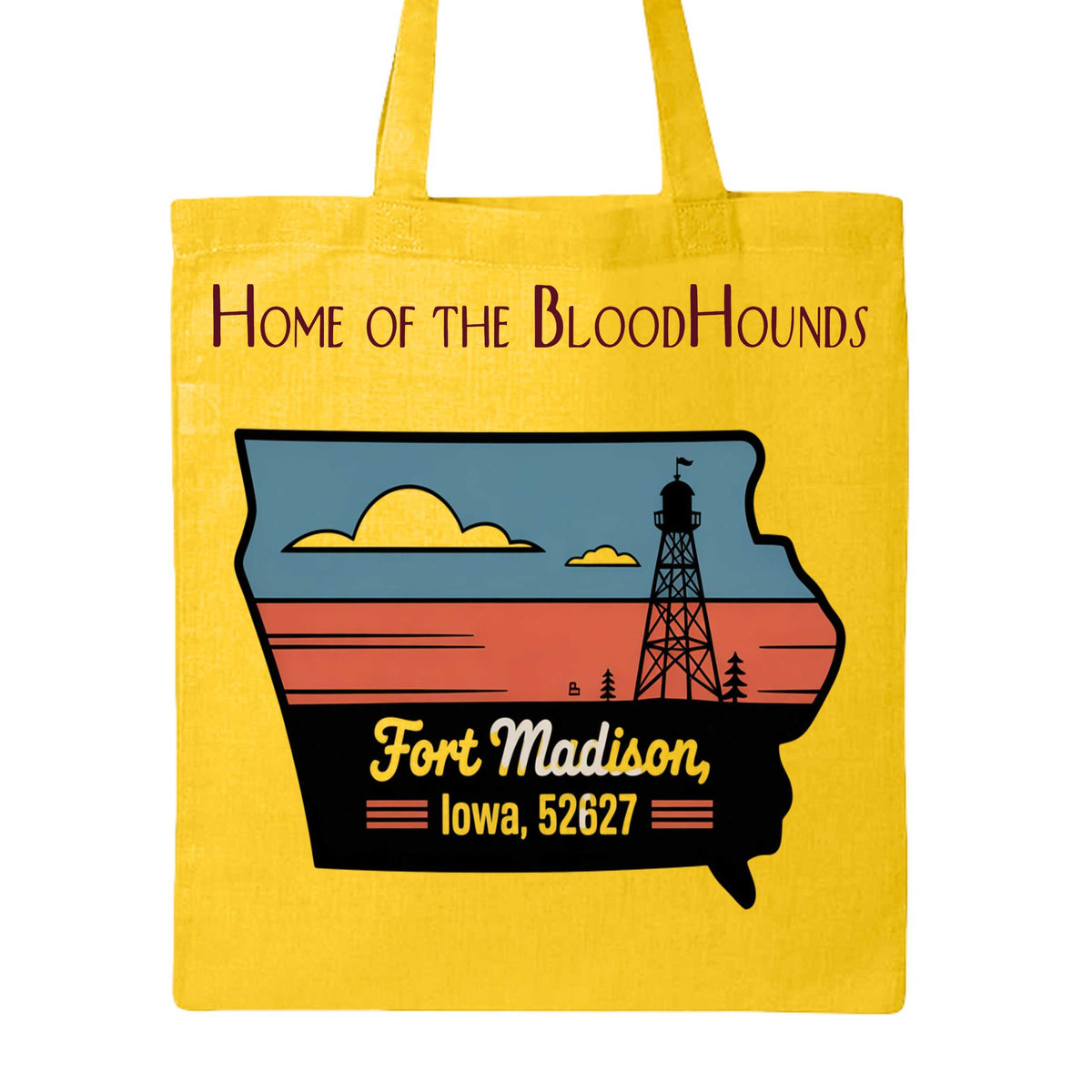 Iowa Q-Tees Economical Cotton Tote: Your Perfect Everyday Companion