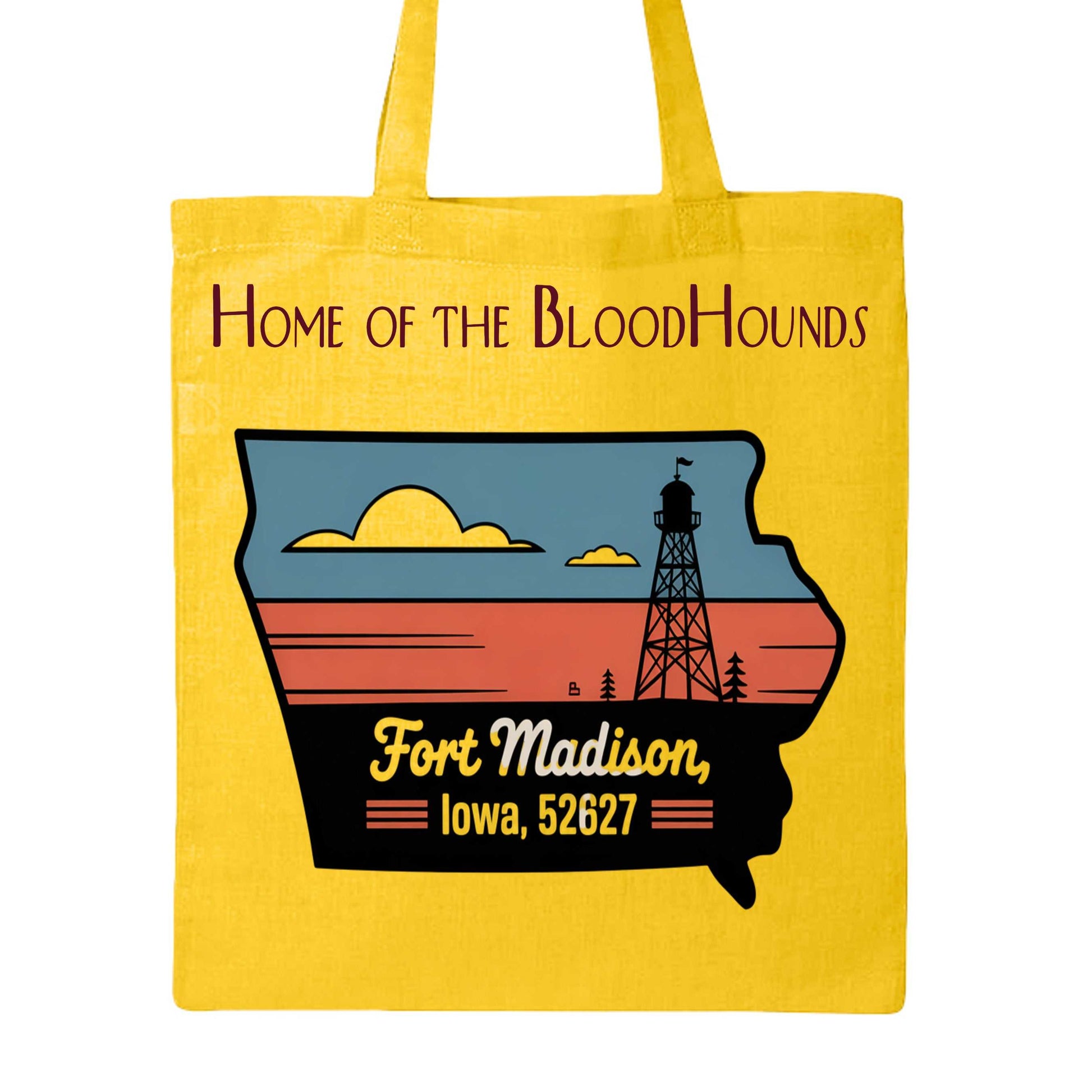 Iowa Q-Tees Economical Cotton Tote: Your Perfect Everyday Companion