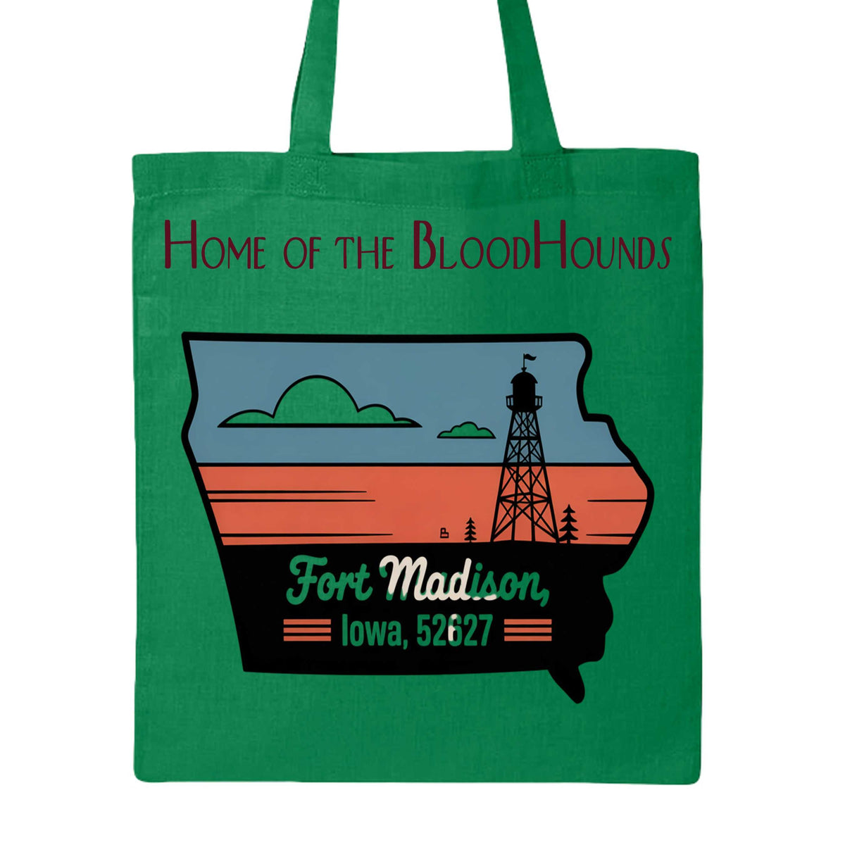 Iowa Q-Tees Economical Cotton Tote: Your Perfect Everyday Companion