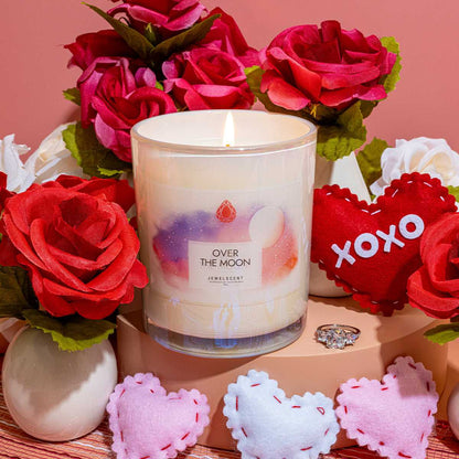 Over The Moon Iridescent Jewelry Candle 10oz - Signature Collection by JewelScent