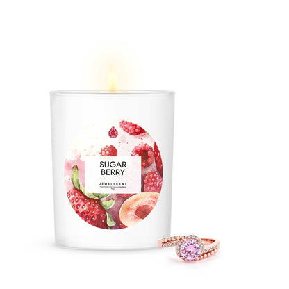 Sugar Berry Jewelry Candle 10oz Signature Scented Candle
