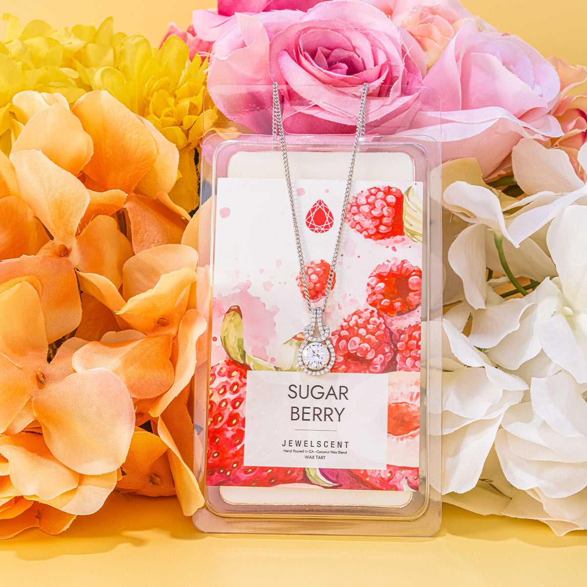 Sugar Berry Wax Tart - Exquisite Scented Jewelry Tart for Home Fragrance