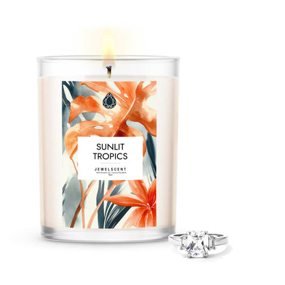 Sunlit Tropics Jewelry Candle - 18oz Home Fragrance Candle