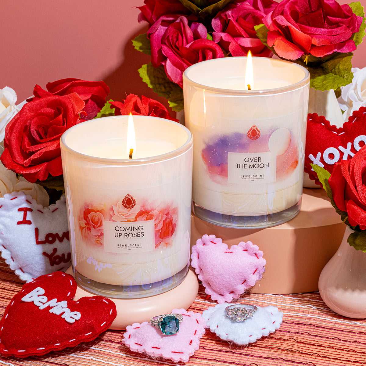 Over The Moon Iridescent Jewelry Candle 10oz - Signature Collection by JewelScent