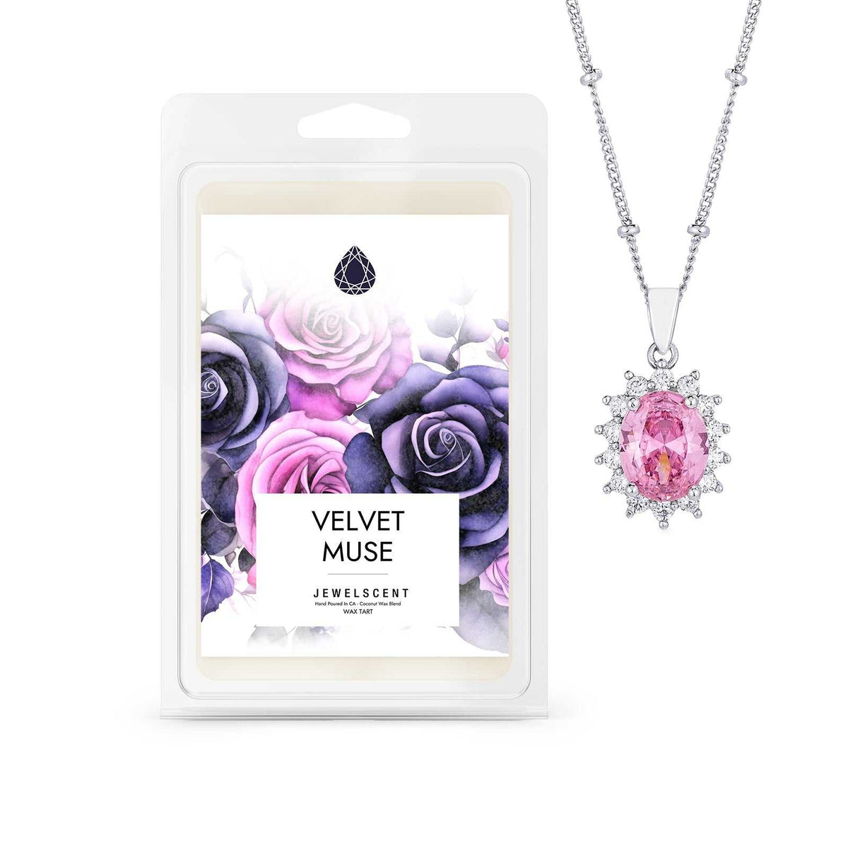 Velvet Muse Wax Tart - Exquisite Scented Jewelry Wax Tart for Luxurious Ambiance