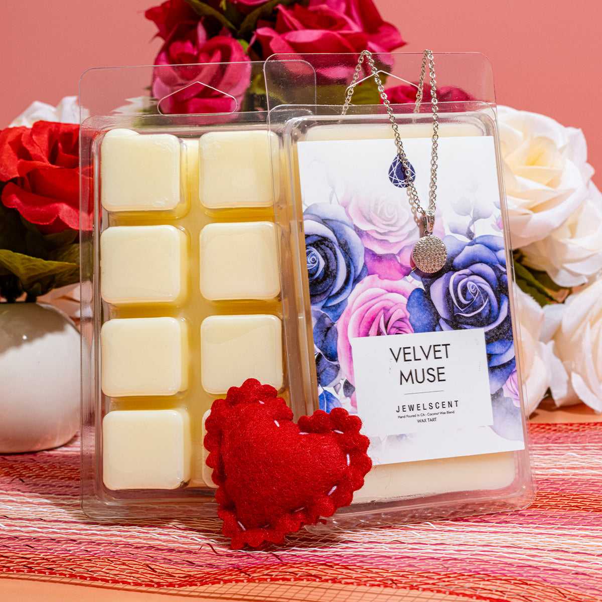 Velvet Muse Wax Tart - Exquisite Scented Jewelry Wax Tart for Luxurious Ambiance